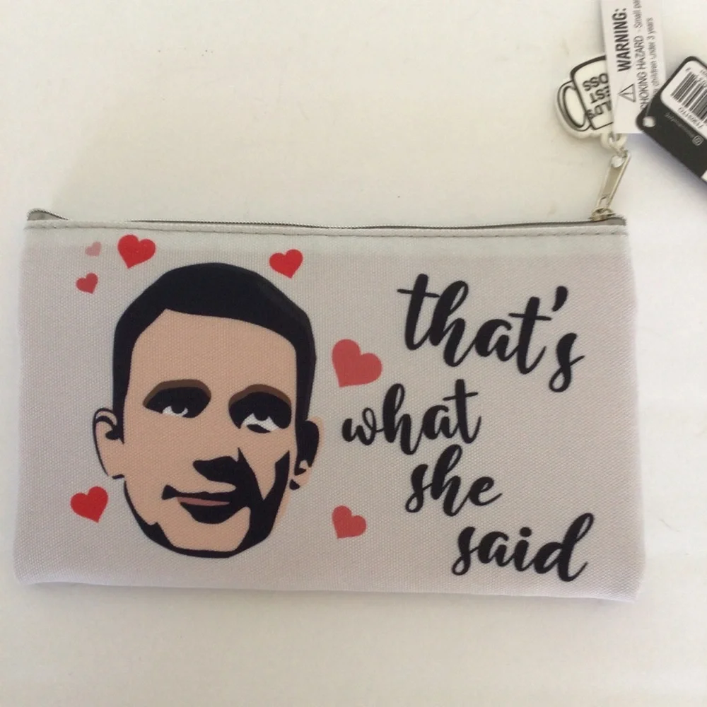 THE OFFICE MICHAEL SCOTT PENCIL POUCH NWT
